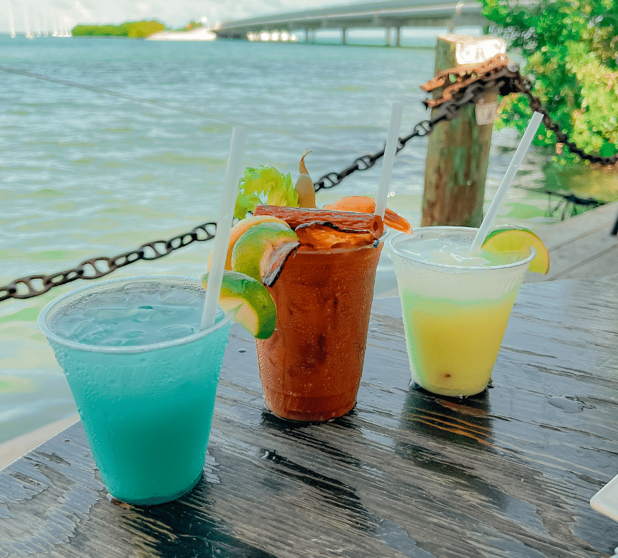 Tasting Florida Keys History with Brad Bertelli 2 cocktails